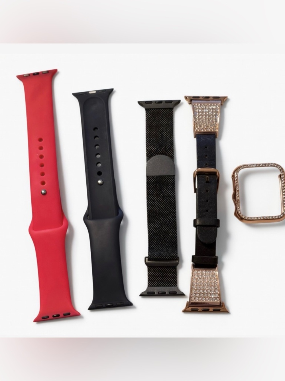 Apple Watch Bands + Case | 38MM/40MM/41MM/42MM Compatible | Great Bundle Item